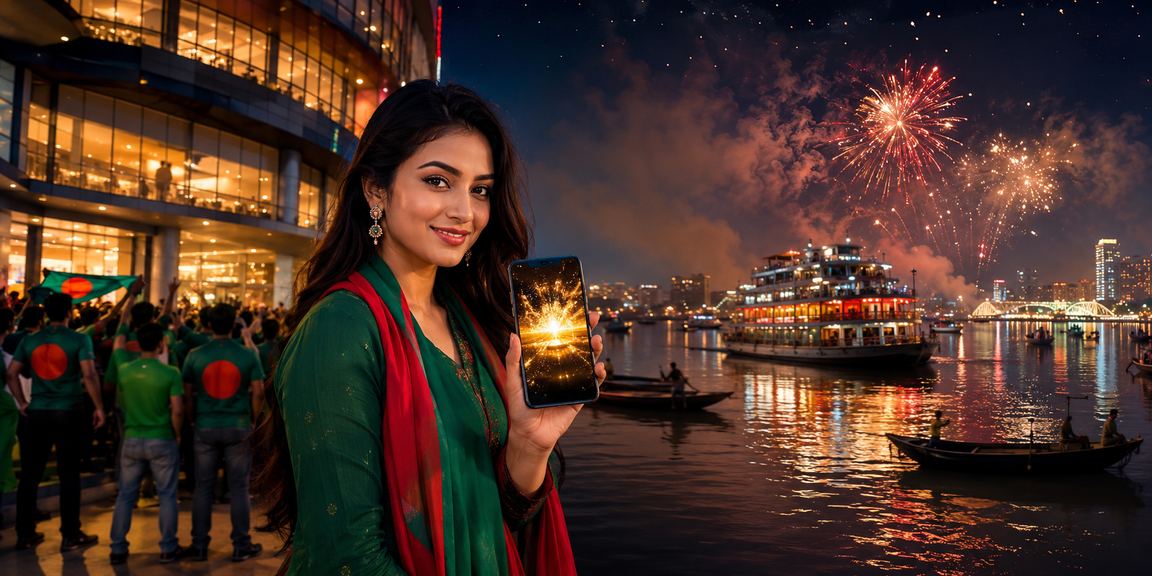 ঢাকায় ক্যাসিনো অ্যাপ ব্যবহারকারী একটি মোবাইল ডিভাইস হাতে