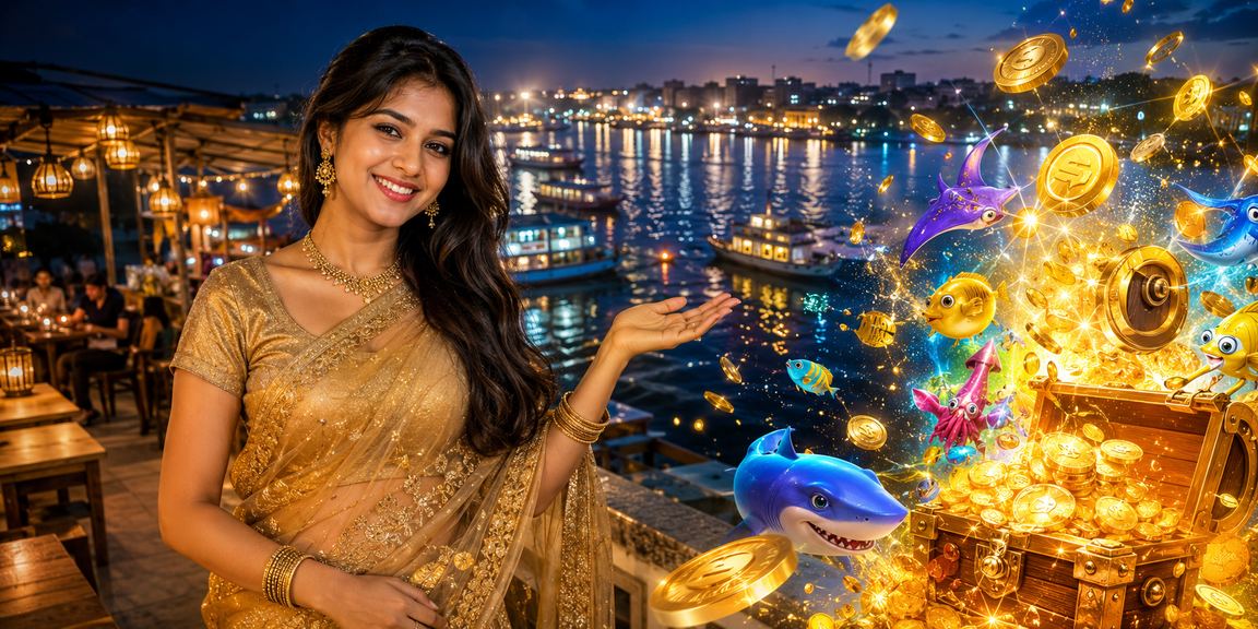 ময়মনসিংহে জ্যাকপট ফিশিং গেম খেলাধুলার দৃশ্য